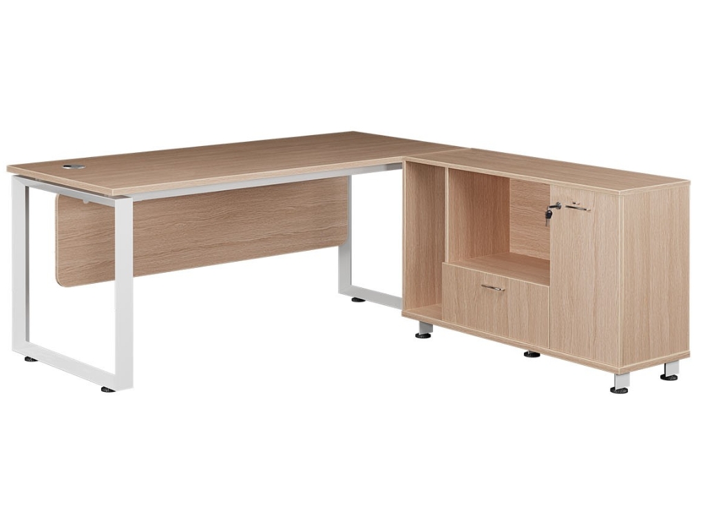 Bàn làm việc chân sắt HRP1800C5 - Image 2
