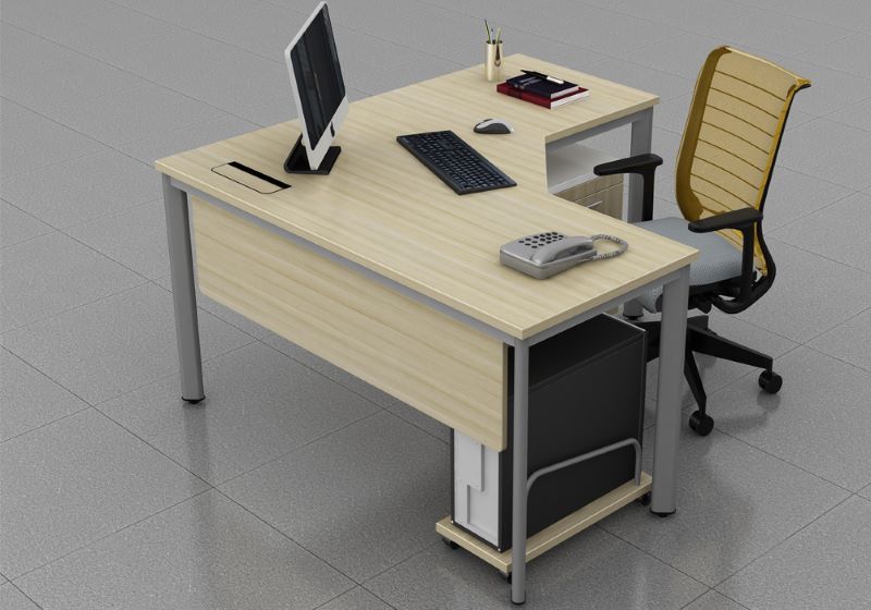 Bàn làm việc chân sắt Tiền Giang